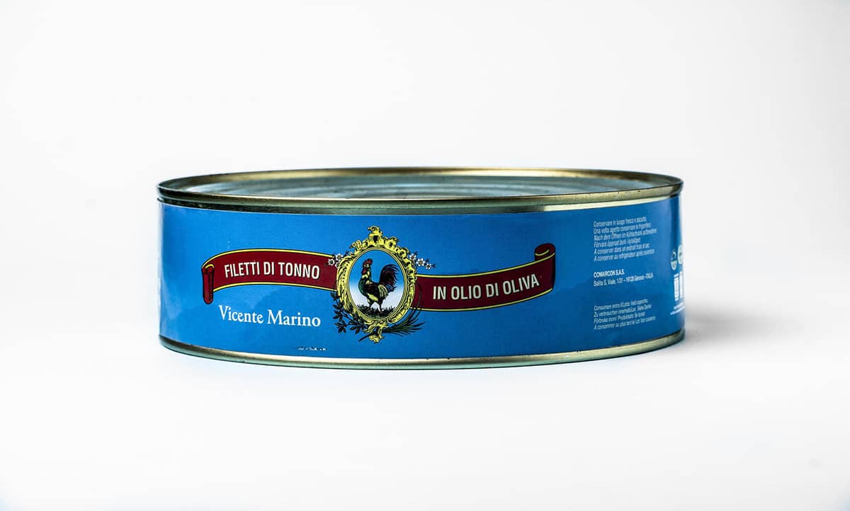 Filetti di tonno in olio di oliva