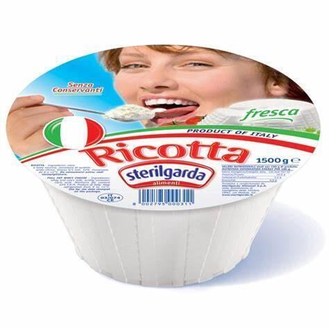 Ricotta Vaccina Sterilgarda 250G