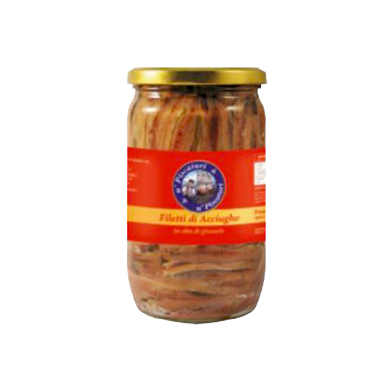 Filetti di alici 720gr