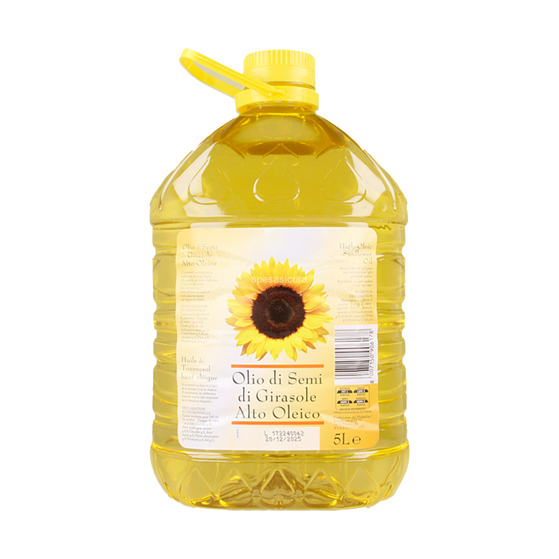 Olio di semi di girasole alto oleico pet