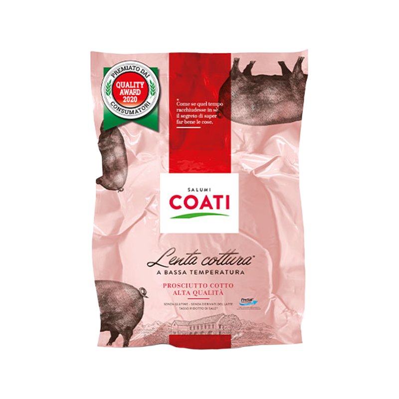 Prosciutto cotto alta qualità Lenta cottura Coati